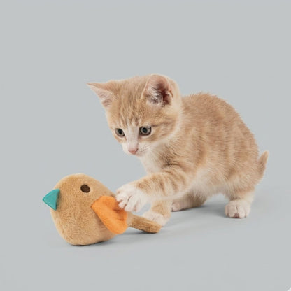 Yummolocosh Electronic Sounding Cat Toy - Natural Catnip Included - Interactive Feline Toy